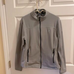 Mountain hardwear fleece zip up with adjustable waistband